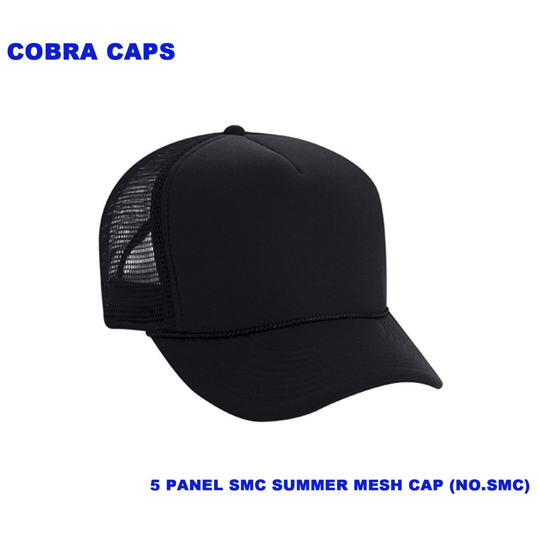 Cobra Caps 5 Panel SMC Summer Mesh Cap (品番SMC) | Clank.Blank